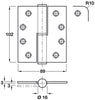 Loadmaster LiftOff Hng Sq 102x89 ACW SSS