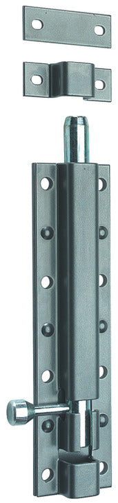 Heavy Duty Tower Bolt 250x62mm St Pewter