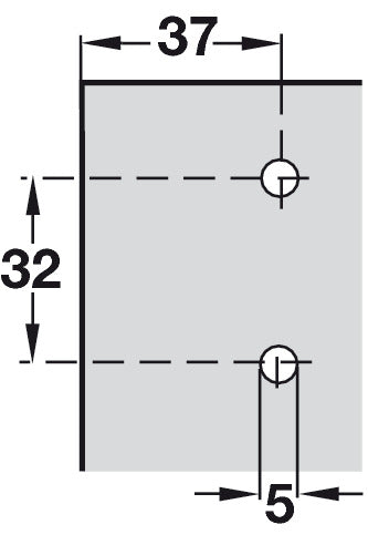 2mm M.Plt 1prt Keyhole Cruci PM Euro