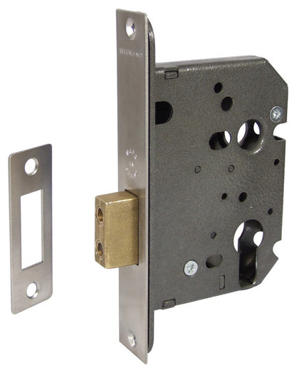 Mortice Cyl Deadlock Case 44/64mm SSS