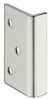 Angled Striking Plate 42x25x10mm St NP
