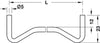 Shelf Support Swedish D5x224mm St NP