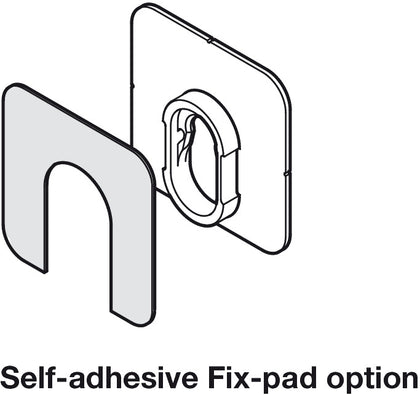 Button-fix Type 1 SelfAdh Fix Pad Bonded