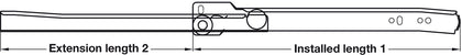 DrwRun Roller/Base Sgl 35kg 600mm Wht