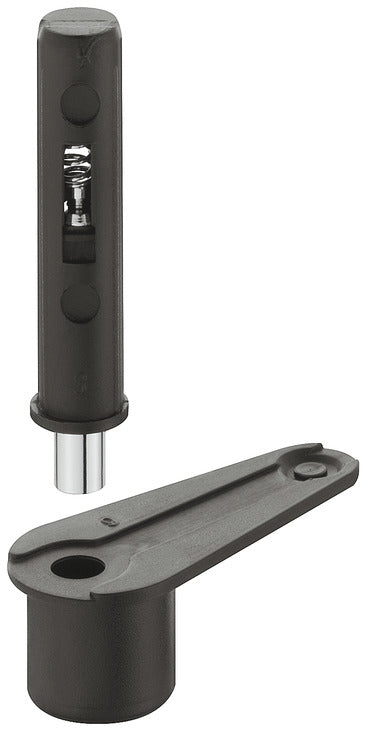 Pivot Hinge wo Stop Pl Black