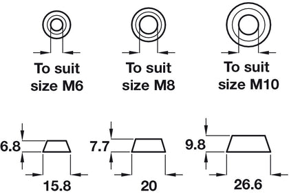 Armour Ring M6 A2 SS