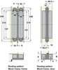 Tectus TE640 3D 180D Hinge PBP