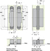 Tectus TE640 3D A8 180D Hinge PN