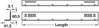 7957/9301/9308 Bkt UH 406mm