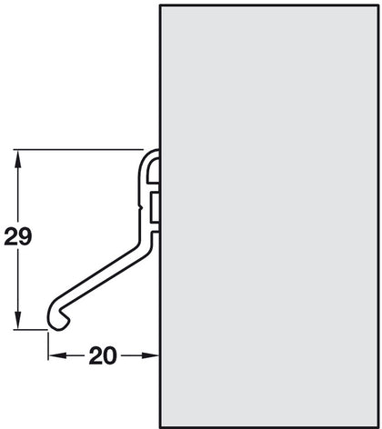 Deflector 20 914mm Gold