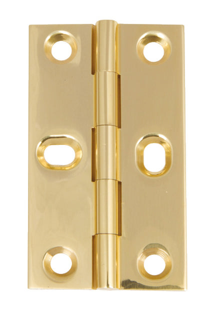 Butt Hinge Sqr 64x35mm Brass SC
