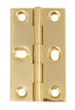 Butt Hinge Elong Sqr 75x42mm Brass PC