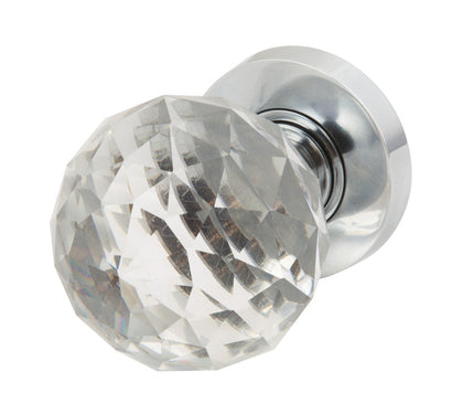 Crystal Effect Dr Knob D62x88mm Brass PC