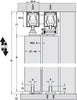 Telescopico Fitting Set 2/3 Doors 80kg