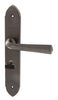 Grafton Lvr Hdls/Plt WC Lock Iron BPC