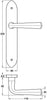 Grafton Lvr Hdls/Plt WC Lock Iron BPC