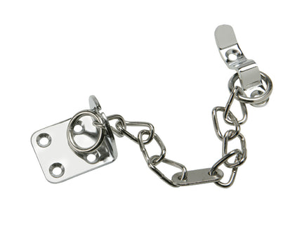 Security Door Chain Brass CP
