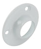 W/Robe Rail D19mm Socket White