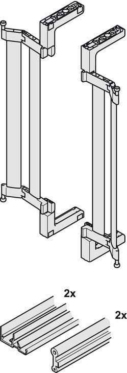 FinettaFlatfrontS10FB WallUnit Track Set
