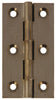 BRASS Broad Style Hinge 64x35mm Pewter finish