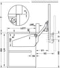 Free Up Parallel 430-600mm 7.4-14.6kg