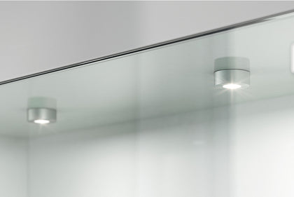 Loox LED2040 Bezel Sqr SM 12V Pl Slv