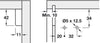 Scarpi-4 Cabinet Hanger LH w Euro Screws