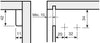 Scarpi-4 Cabinet Hanger LH Screw-On