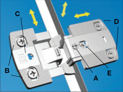 270/240D Hinge 5mm ExAxle 7.0mm 13/19