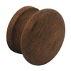 Shaker Knob Smoked Oak D55mm