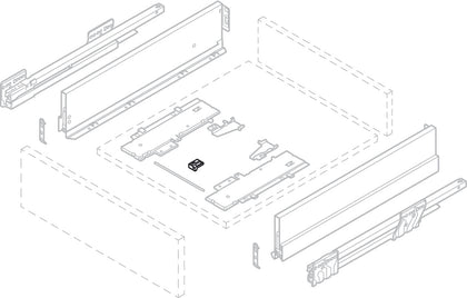 NovaPro Del Support f Cab Wd Over 800mm