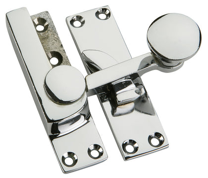 Sash Fastener Quadrant Arm 70mm Brass PC