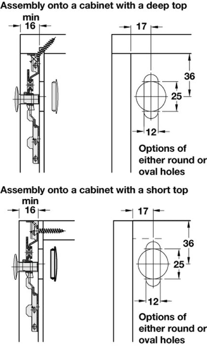 Traser-8 Cab Hanger Screw Fix UH SZP