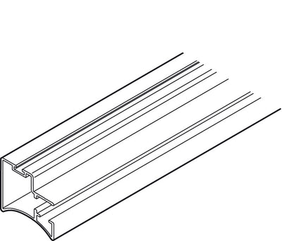 Japanese Door Hdl Profile 5.2m Alu Wht