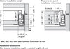 NovaPro Scala Drawer Set 40kg 63/450mm Slv