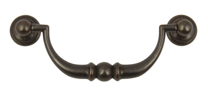 Drop Hdl ZA Ant Brass 96mm cc