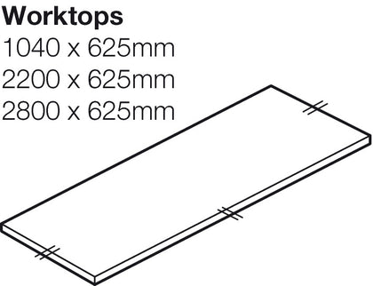 Quartz Cappuccino W/T 2800x625x20mm