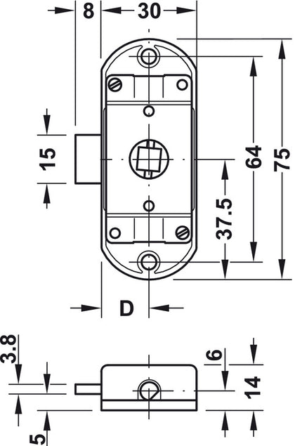 Piccolo Nova Lock Case