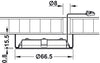 Loox LED3028 DL 24V/3W 4000K St St Col