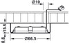 Loox LED3039 DL 24/3W 2700K-5000k St.St