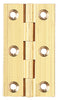 BRASS Broad Style Hinge 64x35mm Self-colour