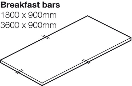 Maia B.Sparkle B/Bar 1800x900x42mm