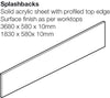 Maia Fossil Full S/B 3680x580x10mm