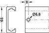 Accuride 0116 End Stops+Fixings Alu