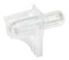 Shelf Support D5mm Plug St Galv/Pl Trans