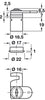 Cam Lock for Wooden Furn LH Differ 5-8