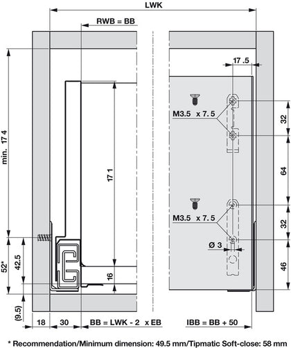NovaPro Scala Cry+ IntSet 186/900mm Slv