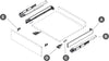 Vionaro Drawer Set Dynapro 89/450mm Slv