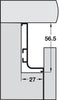 Gola Sys B+ Prof Horz 4.1m Alu Brz