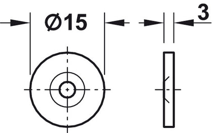 Mortice Magnetic Catch 5kg NP